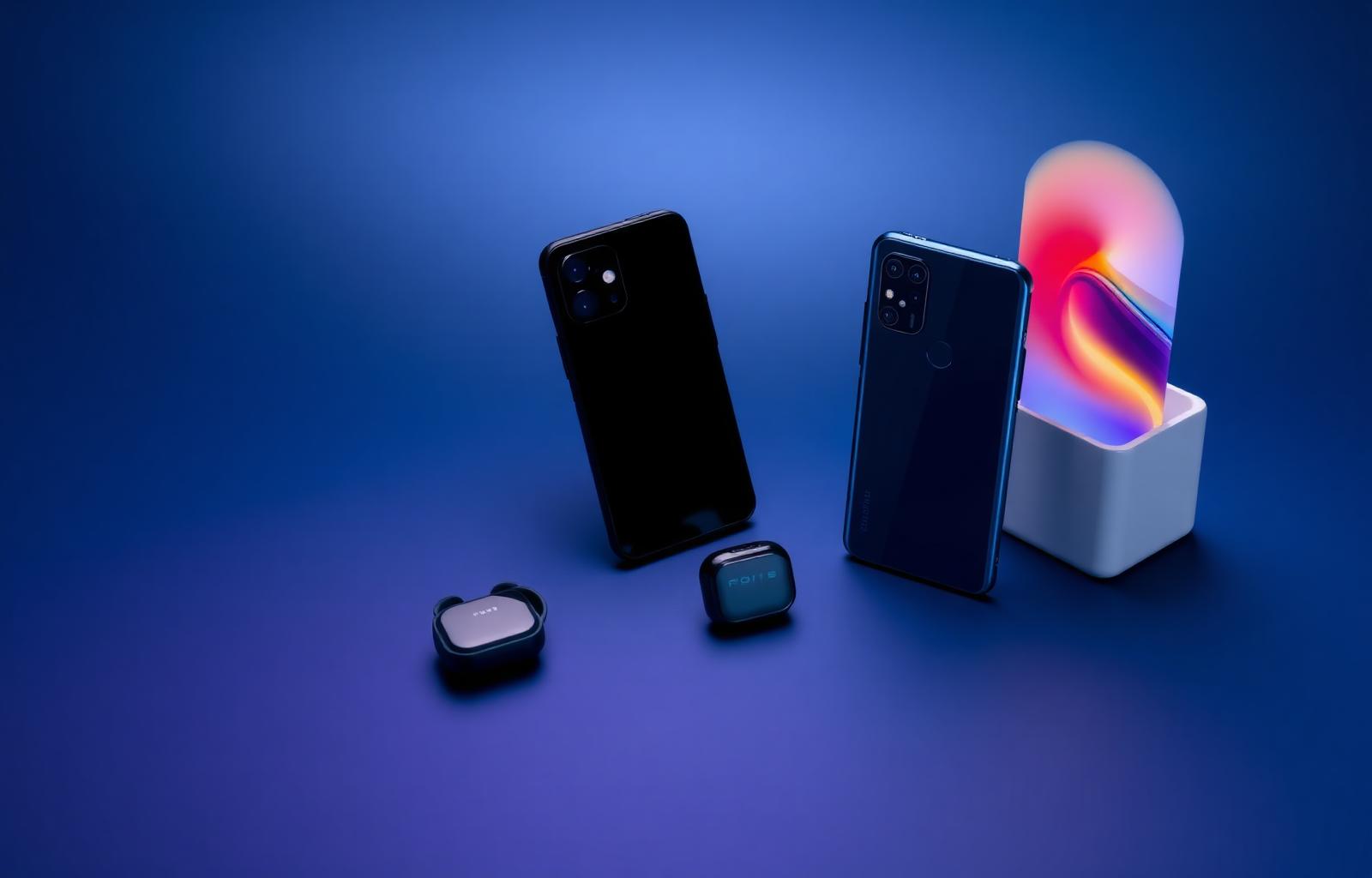 Latest smartphones, wireless earbuds and smartwatch